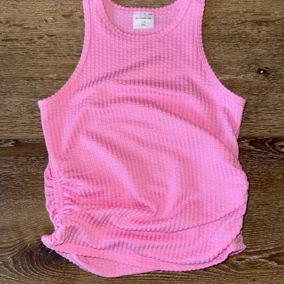 Bundle - Abercrombie Girls Side Ruched Tank and Tees - Picture 3 of 10